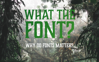Why do fonts matter cover image