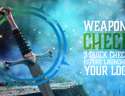 3 Quick logo checks before launching – Weapons Check